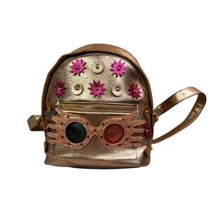 Luna Lovegood Danielle Nicole Mini Backpack Gold Harry Potter RARE